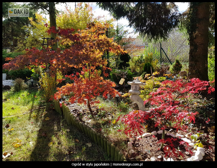 ogród w stylu japońskim