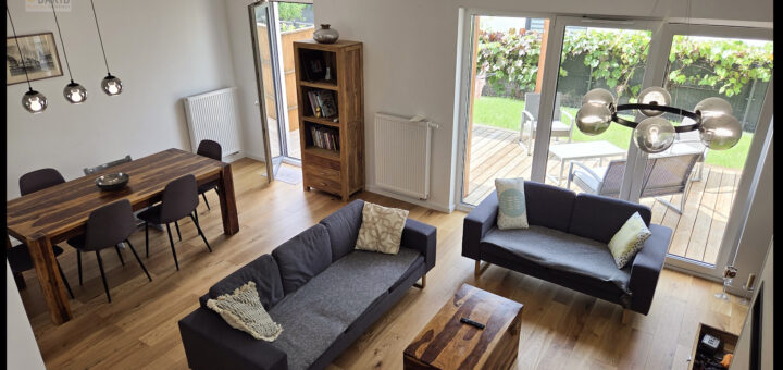 nowoczesny bliźniak - projekt architektoniczny