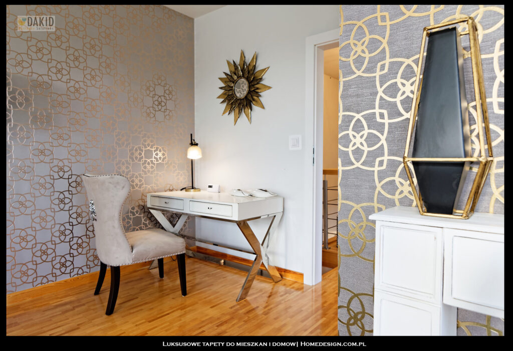 luksusowe tapety do salonu Wrocław